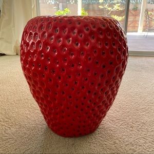 Ceramic Strawberry stand stool